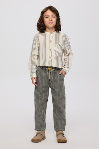 Panço Erkek Çocuk Beli Lastikli Pantolon Haki