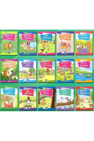 Eğitici Ve Öğretici Seçme Masallar Seti 60 Kitap