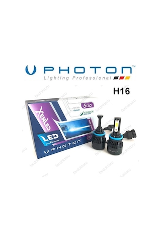 Fardoktoru Toyota Uyumlu Auris Led Sis Fari Ampulü Photon Duo H16