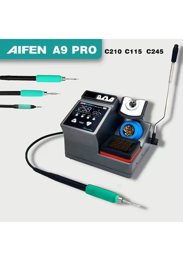 Aifen A9 Pro Lehim Istasyonu C210 Kol, 3 Uç