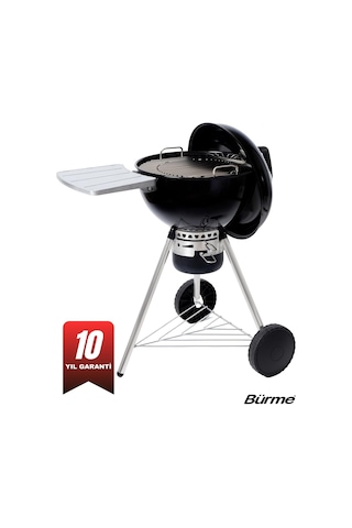 Partner 45.05 Black Masalı Profesyonel Kömürlü Barbekü - Mangal - Bbq Diğer