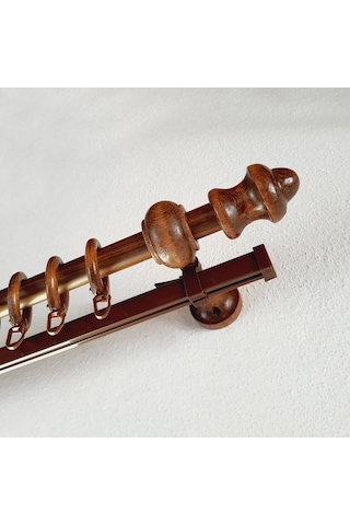 Rustik Perde Askısı İçin Alüminyum Ray (Tekli Korniş) (277829912)