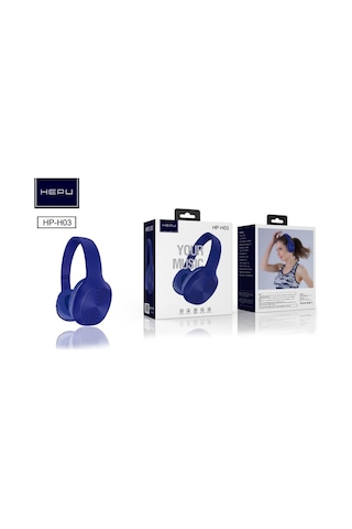 Hepu HP-H03 Kulak Üstü Kablosuz Bluetooth Kulaklık