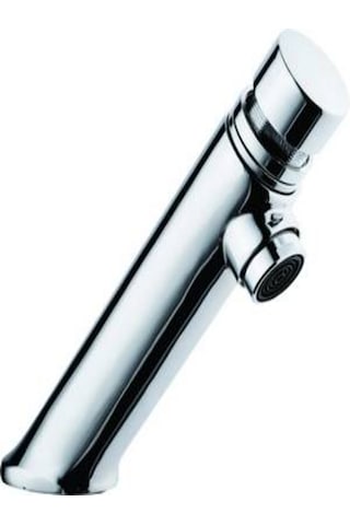 Zaman Ayarlı 45 Derece Lavabo Bataryası Krom