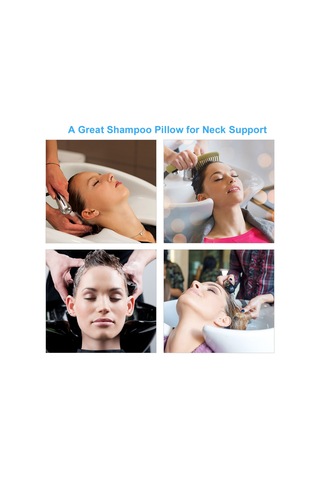 Bestauty Saç Yıkama Yastığı Şampuan Boyunluk Yastık Siyah