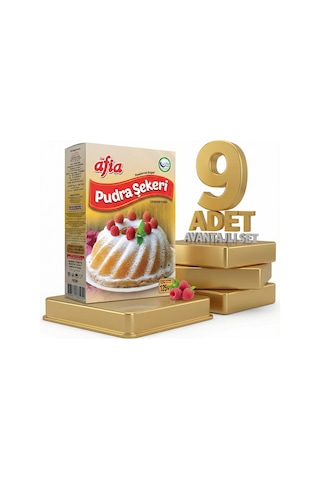 Afia Pudra Şekeri 9x125 Gr