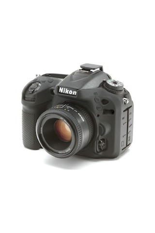Easycover Nikon D7100/D7200 Silikon Kılıf Ecnd7100B (Siyah)