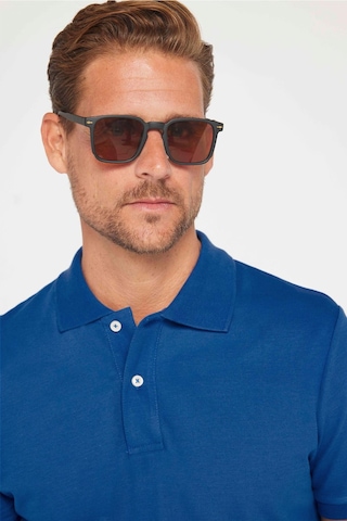 Tudors Erkek Slim Fit Dar Kesim %100 Pamuk İndigo Polo Yaka Tişört-32752 Indıgo İndigo