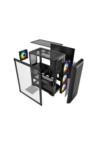 Powerboost PB-PS5847B 600W 80+ Gaming Mid-Tower PC Kasası