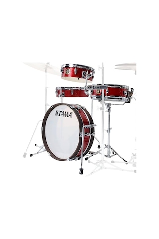 Tama Ljk48p-brm Club-jam Pancake Burnt Red Mist 4 Parça 18b/10t/13f/12s Akustik Davul Seti