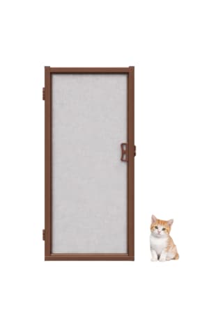 Menteşeli Pencere Kedi Sinekliği En:0-70 Cm X Boy:0-130 Cm Demir, Ahşap,pimapen,alüminyum İle Uyumlu Çok Renkli