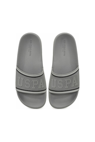 U.S. Polo Assn. U.s. Polo Assn. Nossa Erkek Deniz Plaj Havuz Terliği Gri