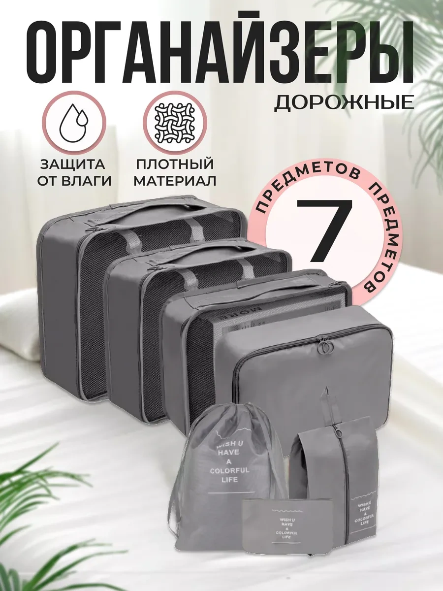 Leonova Valiz İçin Seyahat Organizer Seti 266028120 Gri