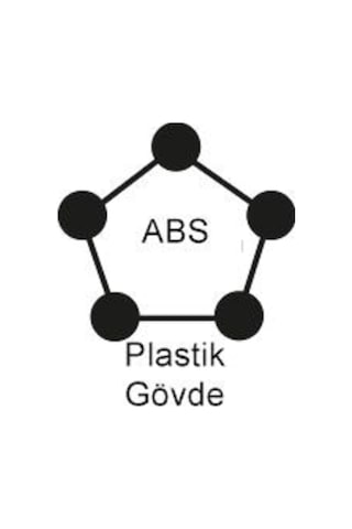 Büyük Maket Bıçağı/Falçata Plastik Saplı Metal Uçlu Vt875101