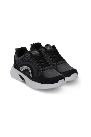Slazenger Mossport I Erkek Füme / Siyah Koşu & Yürüyüş Spor Ayakkabısı Füme / Siyah