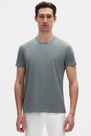 D's Damat Ds Damat Regular Fit Koyu Yosun Düz Nakışlı %100 Pamuk T-shirt 4hc140632006m Koyu Yosun
