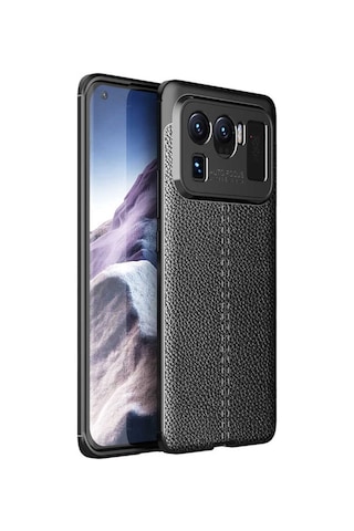 Xiaomi Mi 11 Ultra Kılıf Zore Niss Deri Desenli Silikon Kılıf