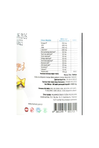 Vitamost Multivitamin Platinum 90 Kapsül