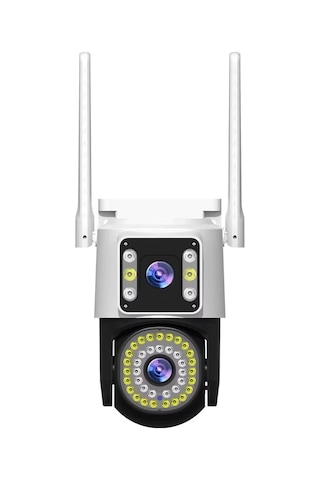 4mp Yoosee Çift Lens Ip Kamera - Wıfı Açık Otomatik İzleme, Su Geçirmez Kablosuz Güvenlik Ev Kamerası, Renkli Gece Görüş