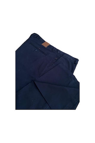 Gruva Erkek Regular Fit Normal Kesim Likralı Esnek Rahat Mevsimlik Gabardin Keten Pantolon Lacivert