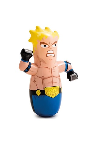 Şişme Hacı Yatmaz Kumsuz 94 Cm, Boksör Şişme Bahçe Plaj Oyuncağı,çocuklar İçin Figürlü Plaj Oyuncak Çok Renkli