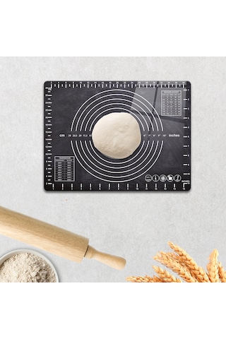 Cam Hamur Açma Matı Karatahta Görünümlü 30cm X 40cm