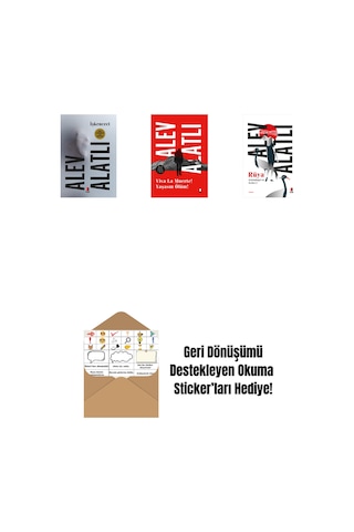 İşkenceci + Viva La Muerte Yaşasın Ölüm + Schrödinger İn Kedisi 2 - Rüya + Okuma Sticker'ları