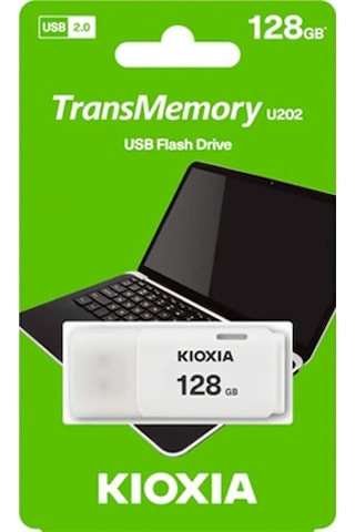 Kioxia TransMemory U202 128 GB USB 2.0 Flash Bellek