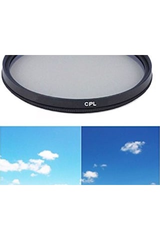 58 MM 58 MM CPL Circular Polarize Filtre Filter