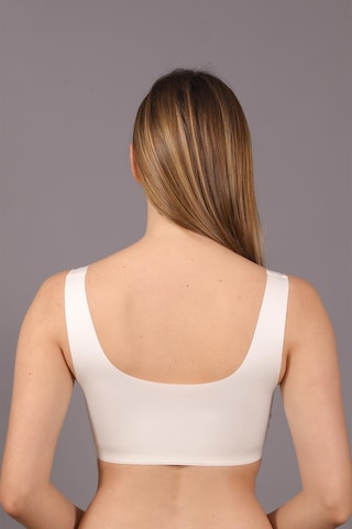 Cotonhause Kadın Lazer Kesim İnce Süngerli Ekru Crop Sütyen C3t3n6o130 001