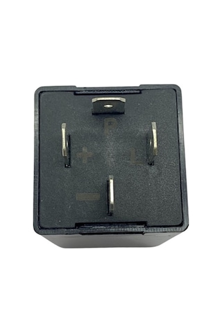 Sanel 12v Elektronik Flaşör 4 Uçlu + - L P
