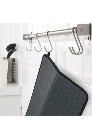 Bulaşık Kurutma Matı Bulaşık Matı - Siyah