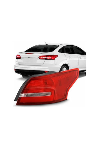 Ford Focus 3.5 Sağ + Sol Arka Stop Lambası Takımı 2015--2018