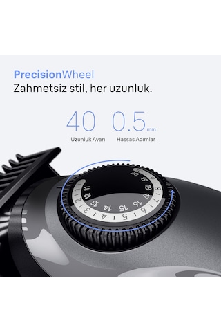 Braun Sakal Düzeltici Series 3, +5 Aksesuar, 40 Uzunluk, Keskin Bıçak, Bt3560