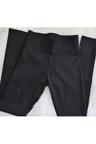 Pucka Fashion Çelik Örme Taytsiyahxl Siyah