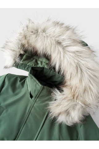 Name It Nkfmilla Unisex Çocuk Mont Yeşil