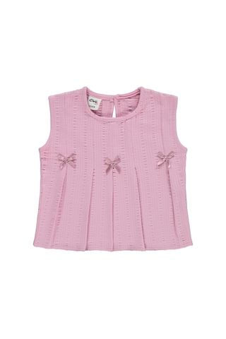 Civil Baby Kurdelalı Şortlu 6-18 Ay Takım - Pembe