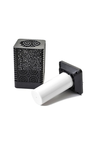 Artfulabode Yolu Suya Siyah Manzara Lamba Işıkları İçin Güneş Güneş Fener Enerjili Enerjili Eden Dekoratif Dayanıklı Dans Bahçe Avlu Asma Alev Açık Ez Siyah