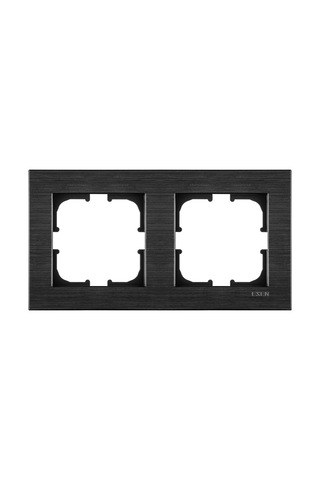 Exen Comfort Space Black İkili Çerçeve Exen Comfort Space Black İkili Çerçeve