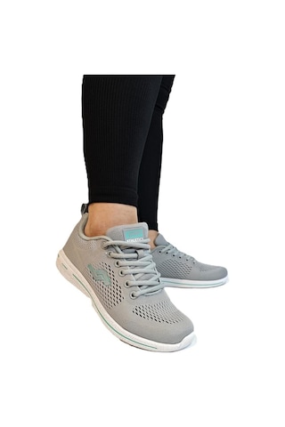 Jump 24937-24938 Gri Fuspetli Çok Hafif Rahat Spor Ayakkabı Gri