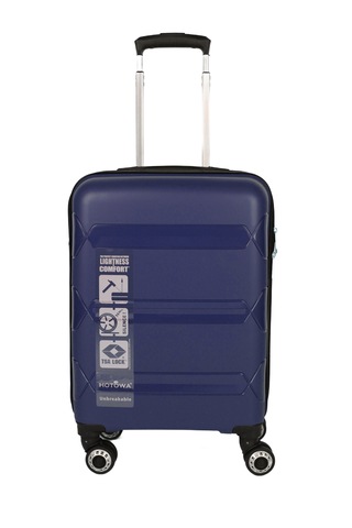 Hotowa Gold Pp Valiz 8011 Koyu Mavi Tsa Kilitli Orta Boy Koyu Mavi