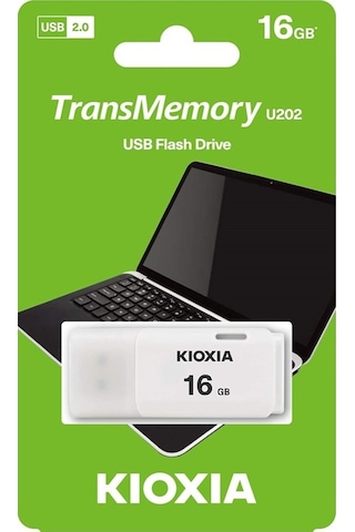 Kioxia TransMemory U202 16 GB USB 2.0 Flash Bellek