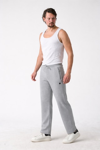 Relax Time Erkek Kompak Penye Fermuarlı Eşofman Altı Gri