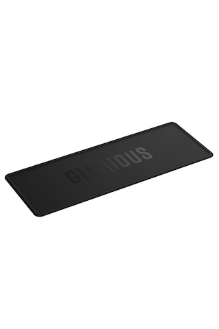 Glorious %65 Boyut 36 X 13.6 Cm Siyah Klavye Matı