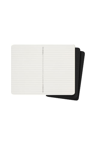 Moleskine Çizgili Cahier Not Defteri 3 Lü Set Cep Boy Siyah