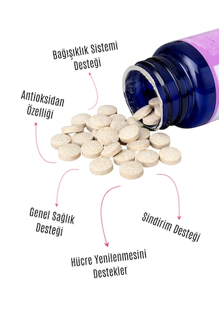 Petpower Kedi Köpek Desteği, Beta Glukan, C Vitamini, Taurin Tablet 75 Adet