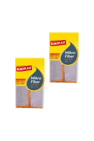 Koroplast Mikrofiber Cam Bezi 2 x 2'li