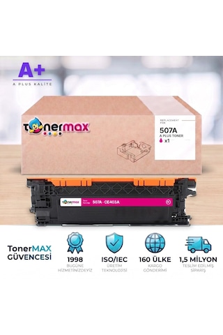 Hp 507a Ce403a Kırmızı Uyumlu Toner A Plus / Laserjet Enterprise 500 M551 / M575 / Pro 500 M570