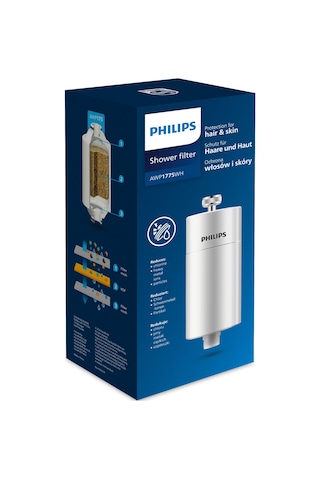 Philips Duş Filtresi Cilt ve Saç Dostu Awp1775wh Fildişi