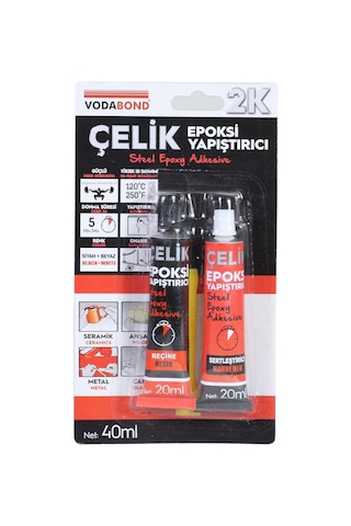 Epoksi Reçine Plastik Çelik 500 G Bronz Parçaların Onarımı Genel